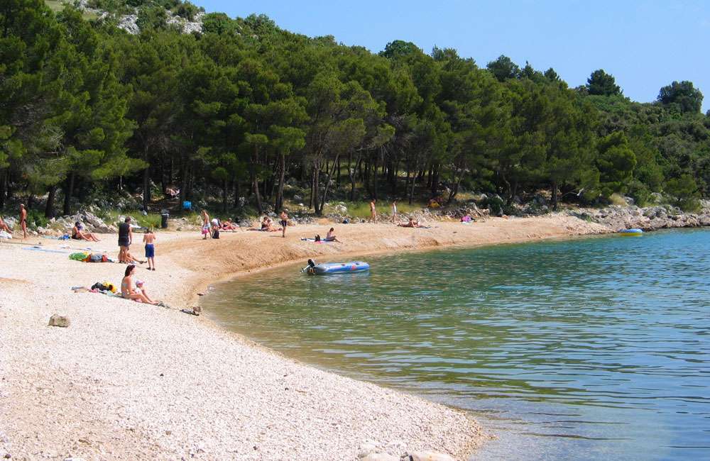 Reiseziel Drage | Camping Oaza Mira in Dalmatien